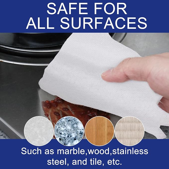 Disposable Dish Cloth and Cleaning Handi Wipes, Bathroom and Windows - Image 7