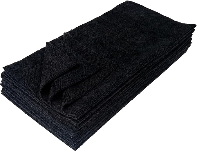 Eurow Ultrasonic Cut 300 GSM Microfiber Cleaning Towels, Streak-Free, Ultra by Eurow