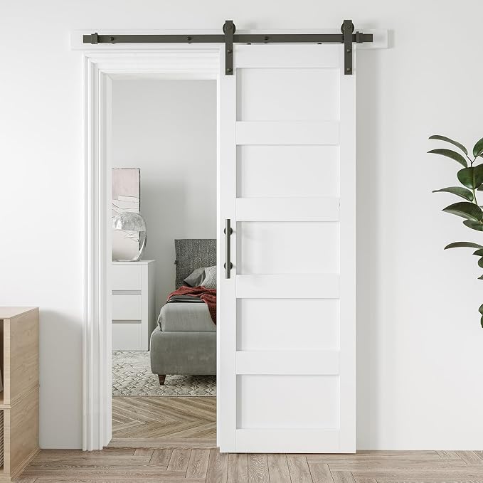 28in x 84in Sliding Barn Door by COSHOMER