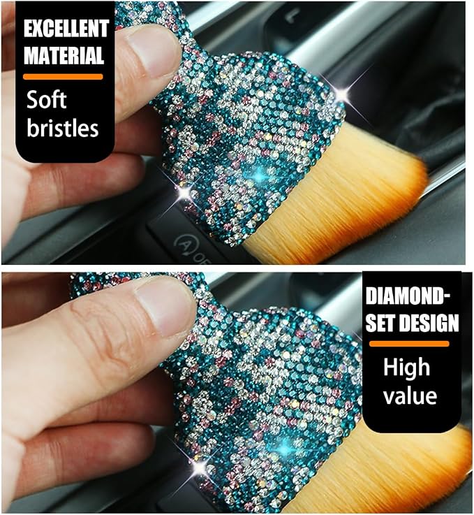 zipelo Auto Interior Dust Brush, Car Detailing Cleaning Brush - Image 5