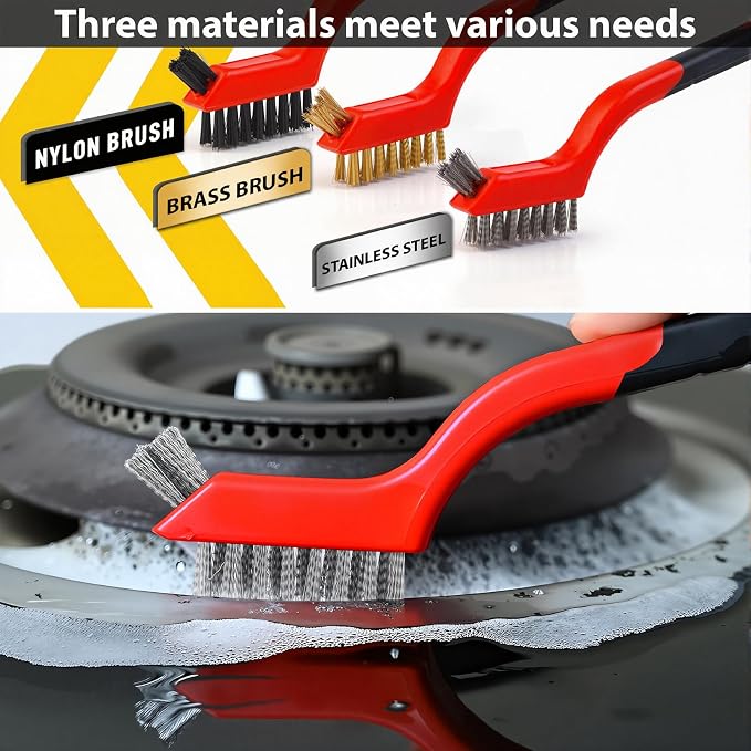 6 Pcs Heavy-Duty Cleaning Brush Set - Image 5