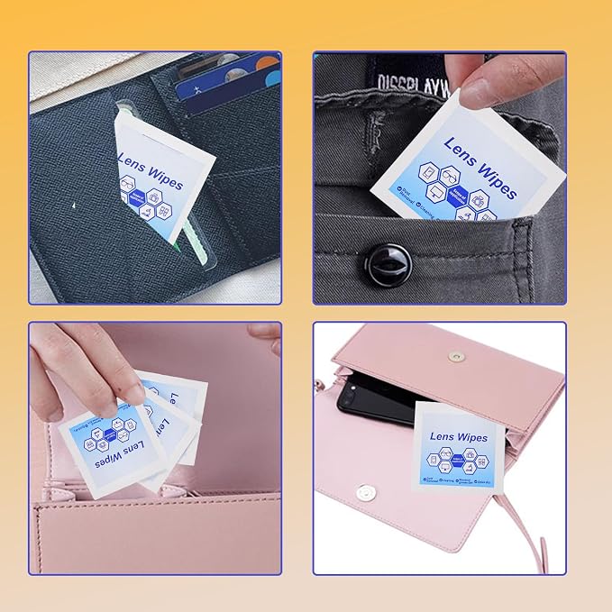 Lens Wipes for Eyeglasses, Eyeglass erasers are packed separately，Glasses - Image 8