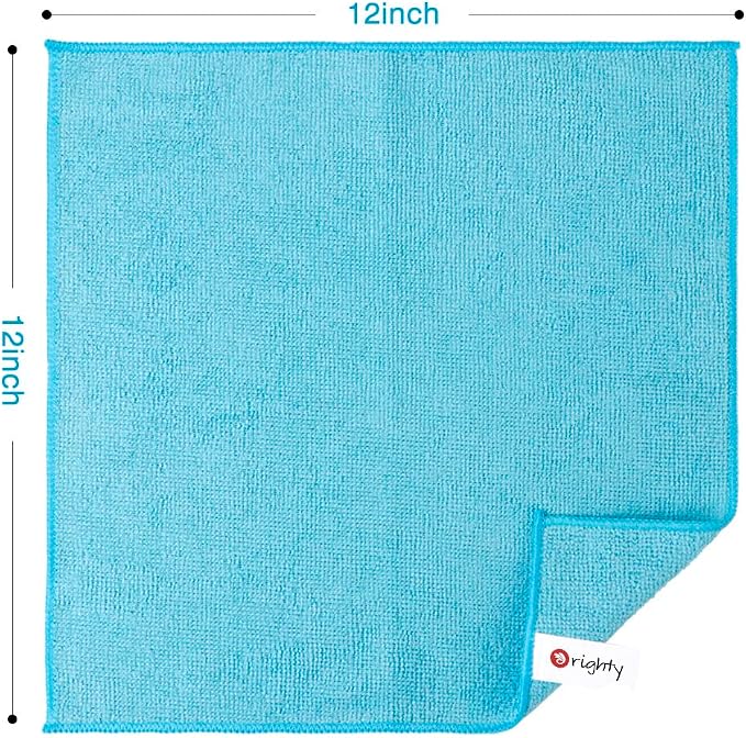Orighty Microfiber Cleaning Cloth Pack of 12, Microfiber Towels - Image 5