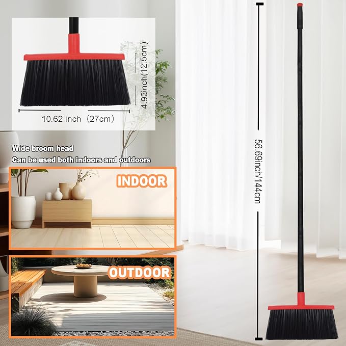 Small Broom Stiff Bristles Brush - Image 7
