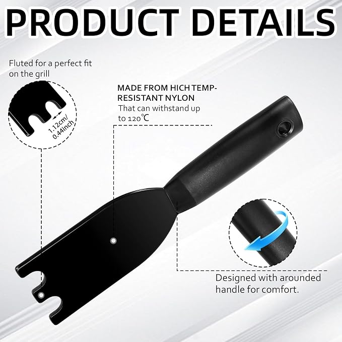 Universal Grill Scraper for George Foreman Indoor Grills and Other Indoor Grills - Image 4