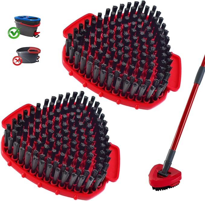 Scrubber Mop Head for Ocedar, Upgrade Scrub Brush for Ocedar, Spin Mop Scrub - Image 9