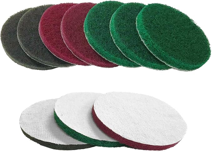 Power Scrubber Pads Drill Attachment, GOH DODD 26 Pieces 4 Inch Headlight - Image 5