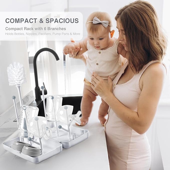 Termichy Travel Baby Bottle Drying Rack, Compact Size - Image 6