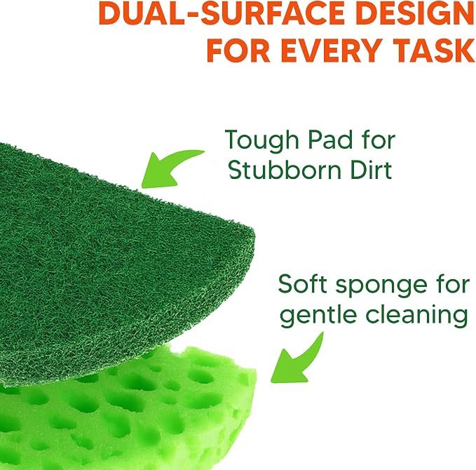 Macromax Coral Sponge – Ergonomic Heavy Duty Scrub Sponge - Image 4