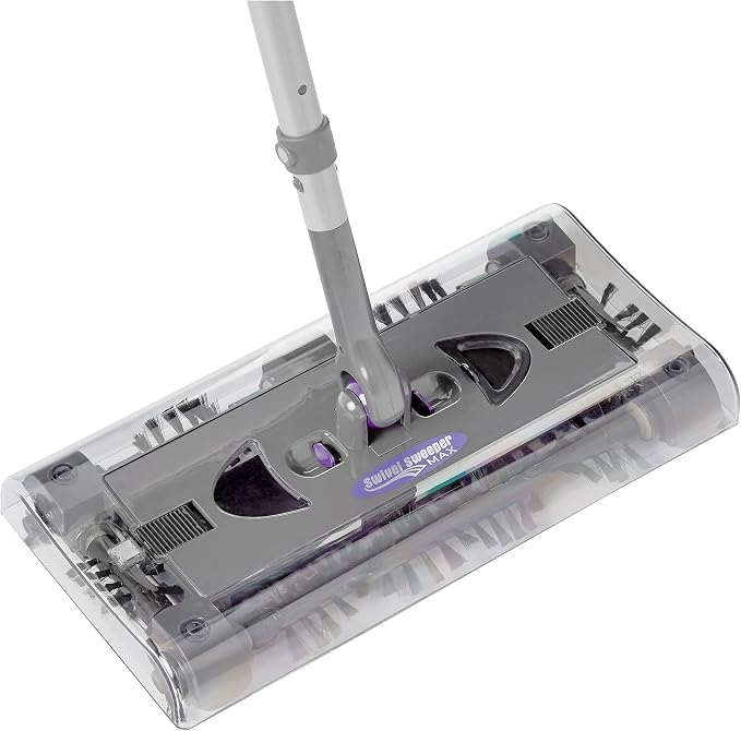 Swivel Sweeper - Cordless Electric Floor and Carpet Sweeper - Image 2