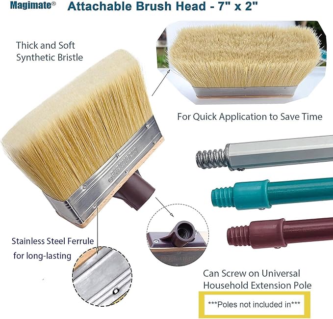 Deck Brush Stain Applicator by Magimate - Image 3