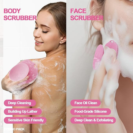 Soft Silicone Body Scrubber, Gentle Like a Hand Exfoliating Your Skin and Build - Image 2