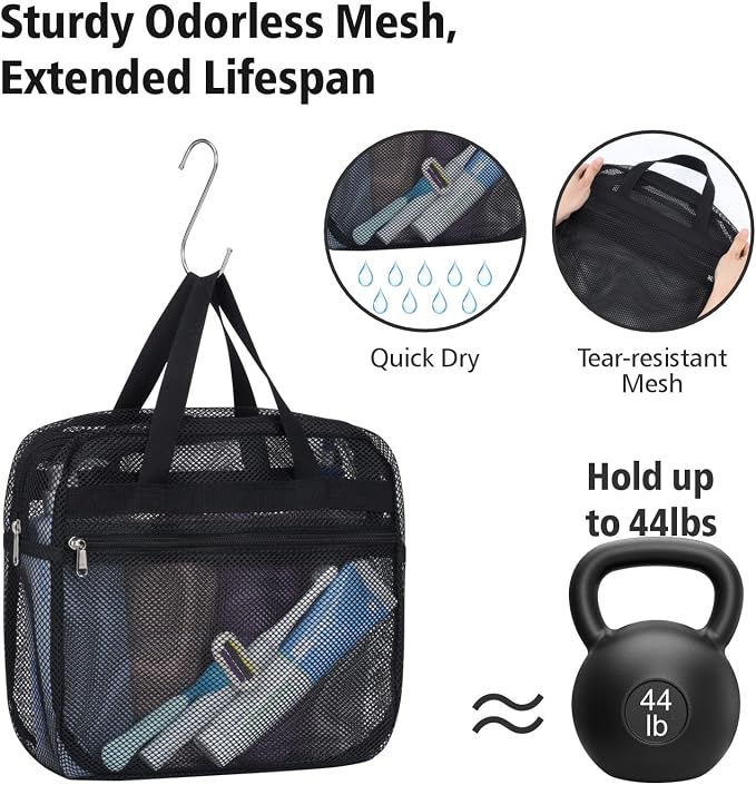 F-color Mesh Shower Caddy Portable - Image 5