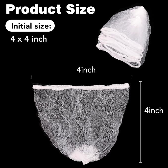 250 PCS Kitchen Sink Strainer Mesh Bag Suitable - Image 2