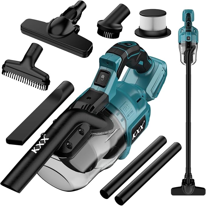 KXX Cordless Vacuum for makita 18V Battery, Handheld Electric Power Vacuum by KXX
