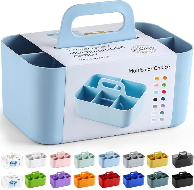 Multiuse Caddy Organizer with Handle by AOZITA