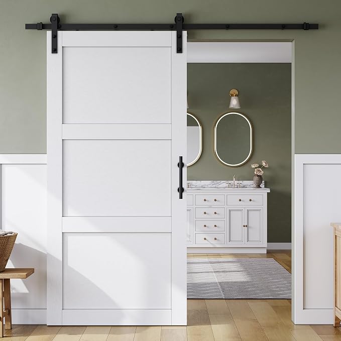 SmartStandard 40in x 84in Sliding Barn Door by SMARTSTANDARD