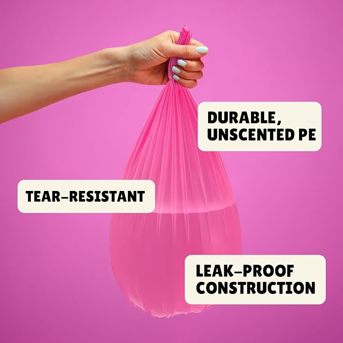 Forid Small Trash Bags for Bathroom - Image 3