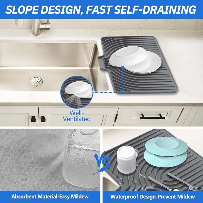 Compact Dish Drying Mat - Image 5