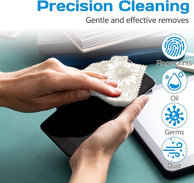 6 PCS Glasses Cleaning Cloth Eyeglass Lens Cleaning Cloth Eyeglasses Wipes - Image 4