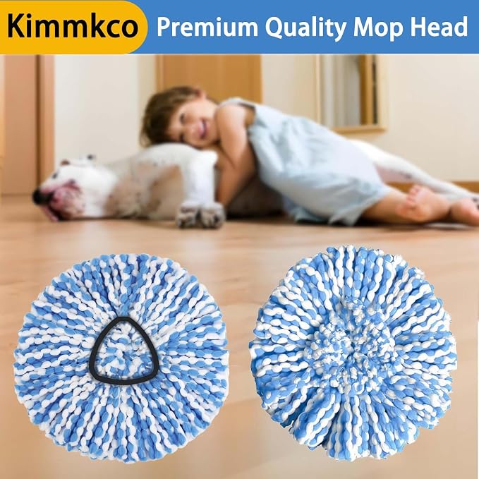 4 Pack Spin Mop Head Replacement - Image 7