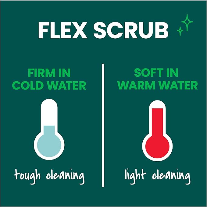 Scotch-Brite Flex Scrub, Non-Scratch Dish Sponge - Image 4