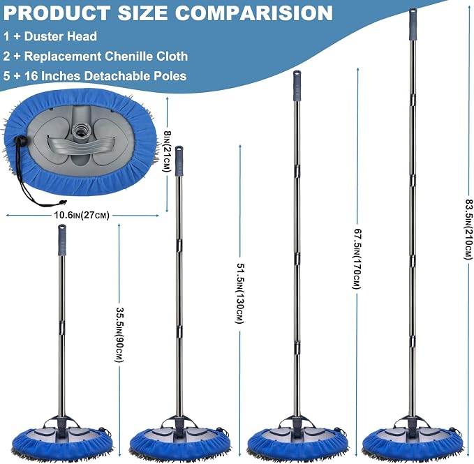 Max 83'' Wall Mop, Wall Cleaner - Image 2