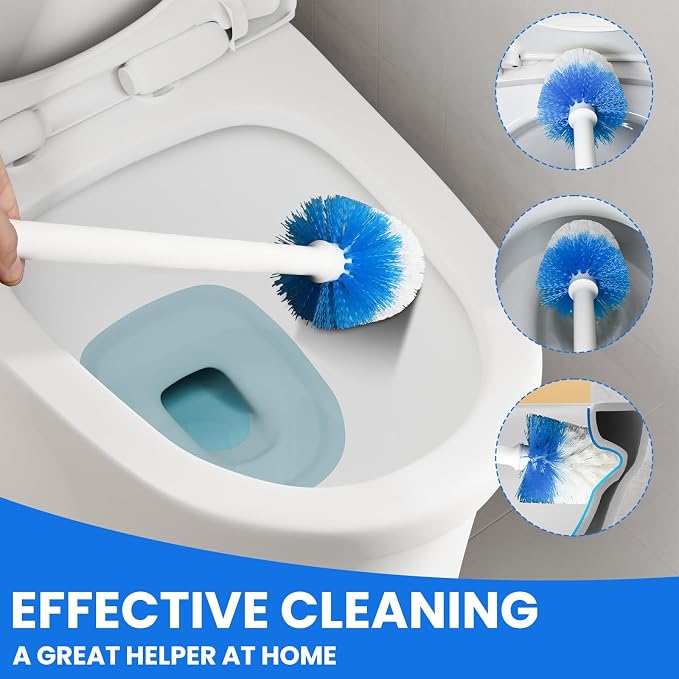 Toilet Brush Refills for OXO Toilet Brush Only, 4 Pack Toilet Brush Replacement - Image 6