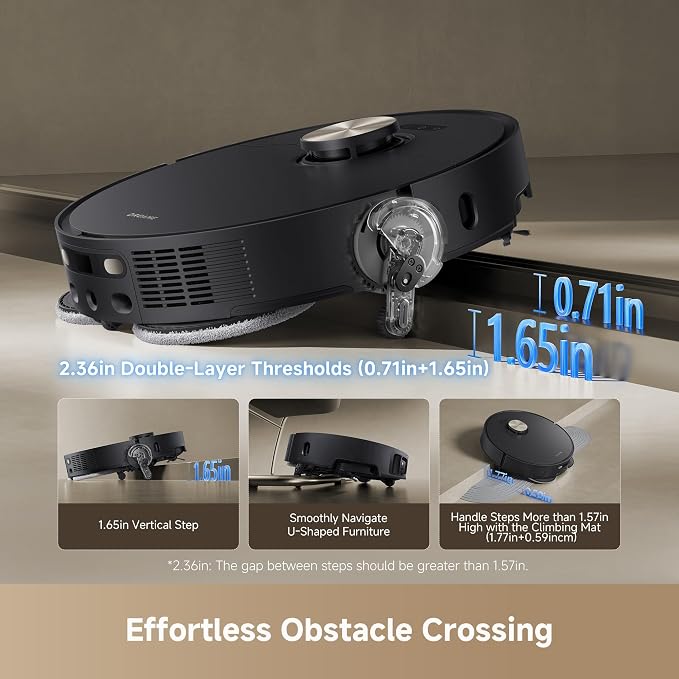 DREAME L50 Ultra Robot Vacuum and Mop Black - Image 2