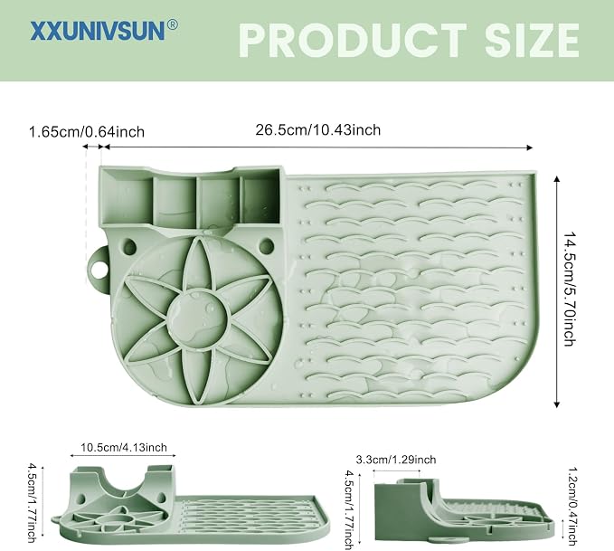 Bottle Drying Rack, Draining Mat - Image 3