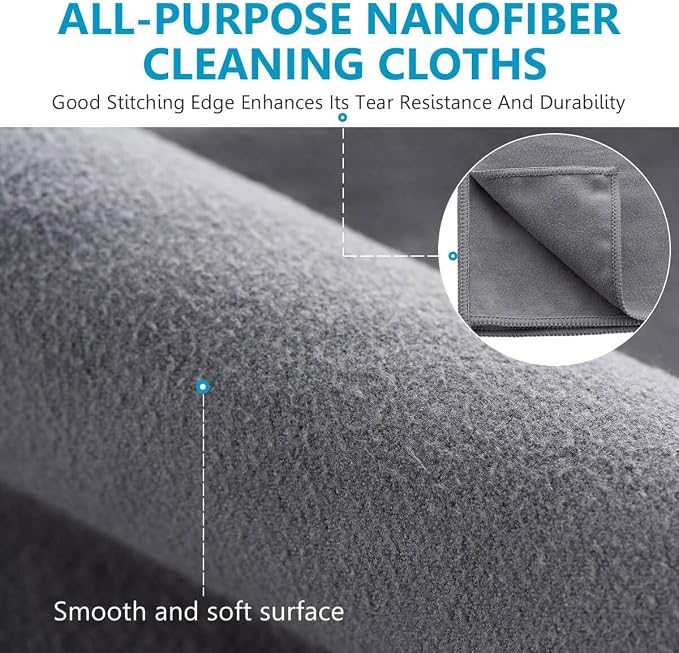 ZHIDIAN Screens Cleaning Microfiber Suede Cloth, Camera Lenses, Electronics - Image 2