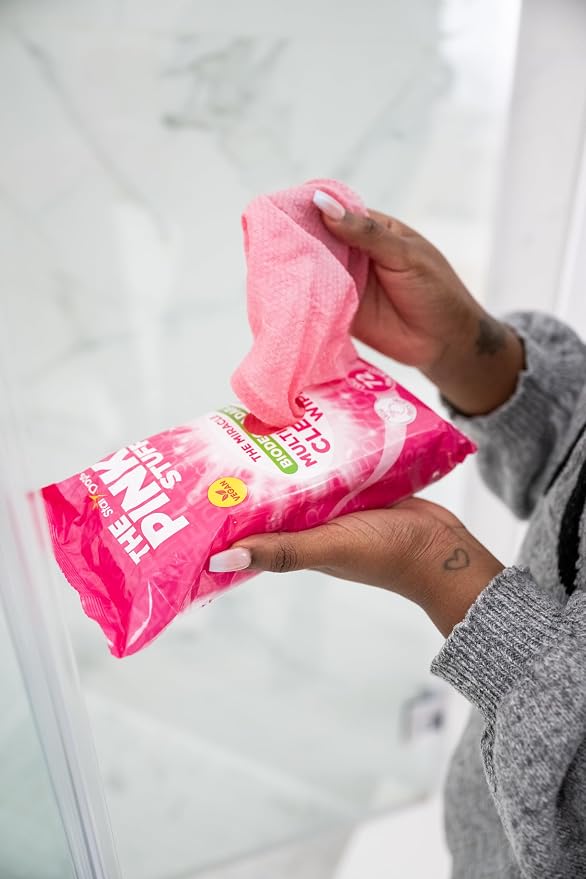 Stardrops The Pink Stuff Miracle Multi-Purpose Cleaning Wipes – 216 Count – - Image 7