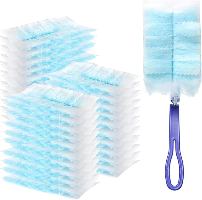 30 Count Duster Refills, Disposable Static Dust Removal Brush Replacement Head by CASITODO
