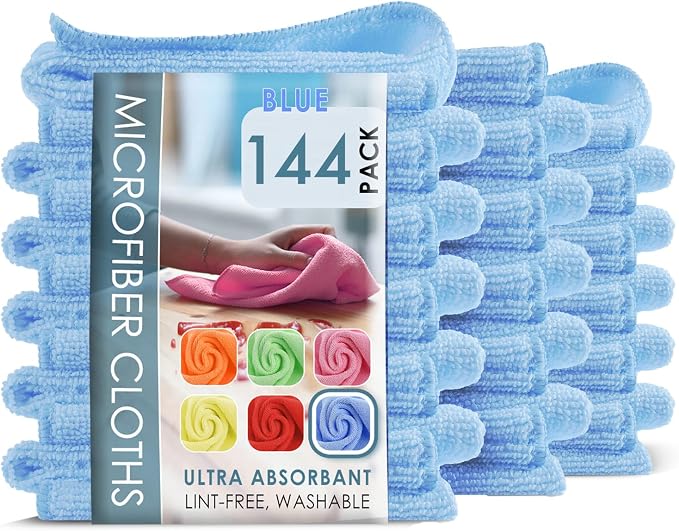 Hearth & Harbor Microfiber Cleaning Cloth, Towels by HearthHarbor