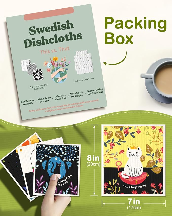 Swedish Dishcloths for Kitchen - Image 2