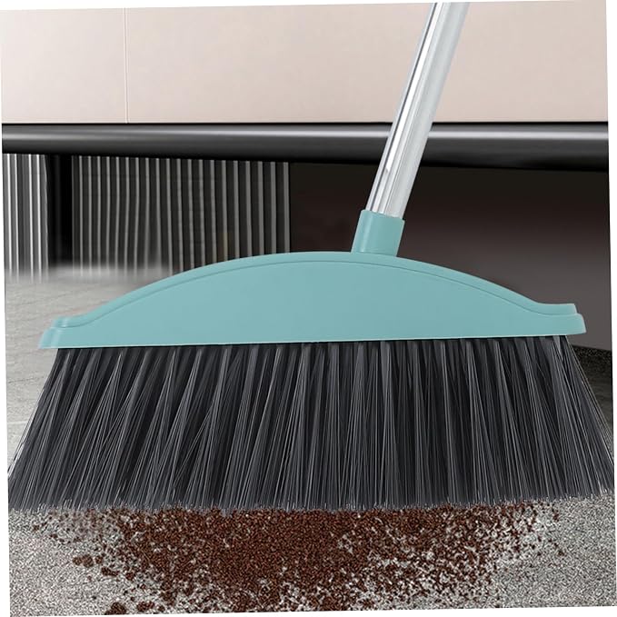 Heavy Duty Handle Broom for Indoor and Outdoor Cleaning Soft Bristles for Dust - Image 6