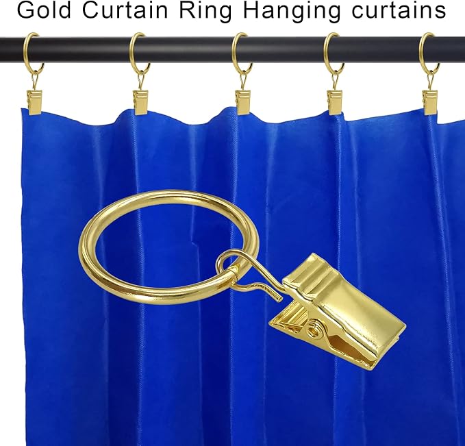 44 Pack Metal Curtain Rings - Image 5