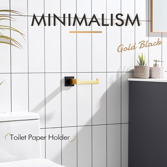 KOKOSIRI Toilet Paper Holders Wall Mounted Toilet Roll Holder - Image 3