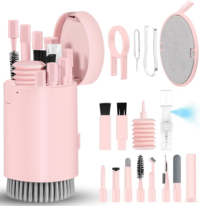 walrfid Laptop Phone Screen Cleaner Kit, Computer Keyboard Brush Cleaning Spray by walrfid