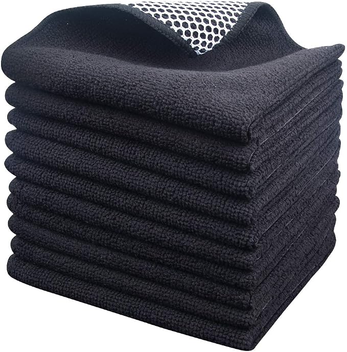 SINLAND Microfiber Dish Cloth for Washing Dishes Dish Washing Rags Best Kitchen by SINLAND