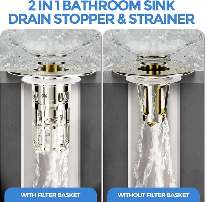 zaa Bathroom Sink Drain Strainer - Image 4