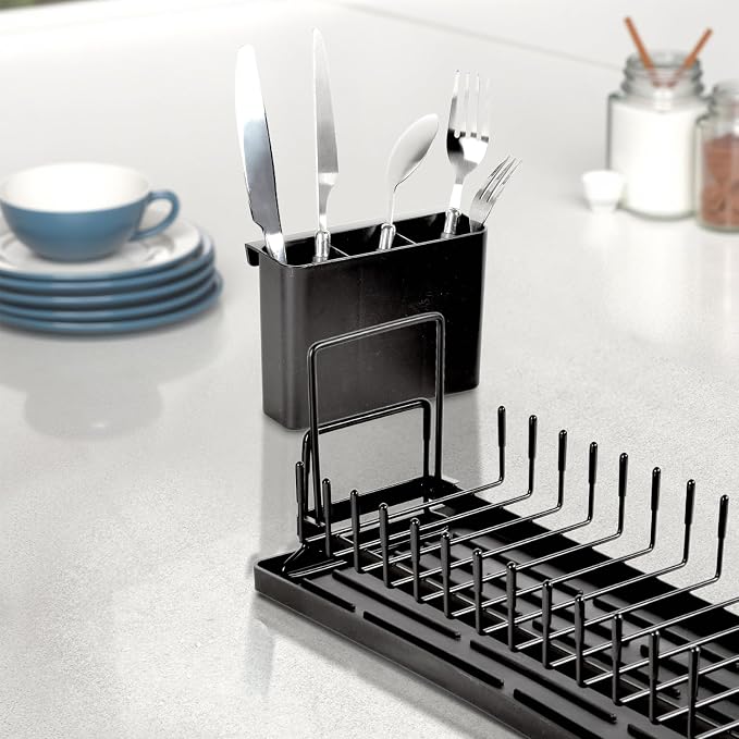 Cup Drying Rack Dish Drying Water Bottle Dryer Rack Long Kitchen Sink Counter - Image 3