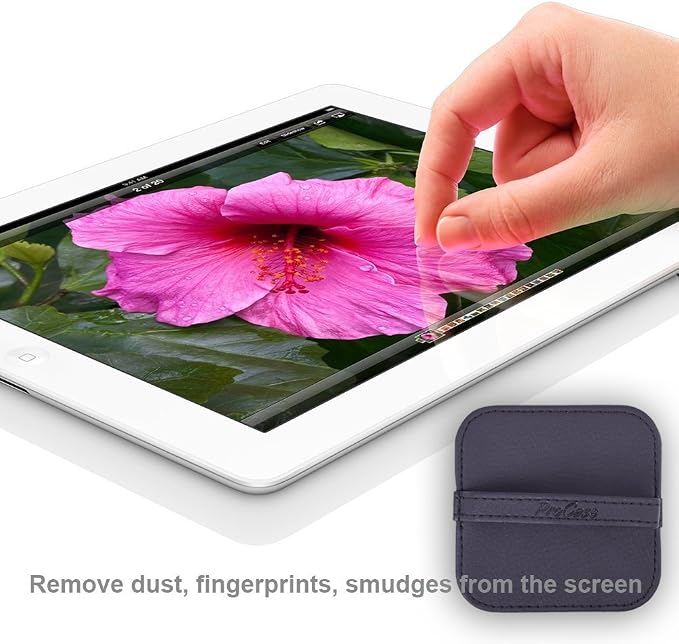ProCase 4 Pack Screen Cleaning Pad, Elastic Strap Soft Cloth Wipes Screen - Image 4
