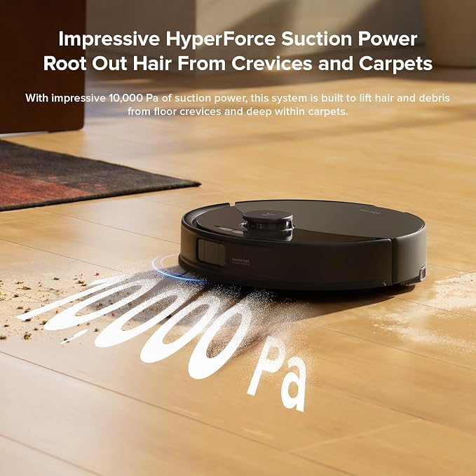 roborock Q10 X5 Robot Vacuum and Mop Combo, 000 Pa HyperForce, Dual Anti-Tangle - Image 3
