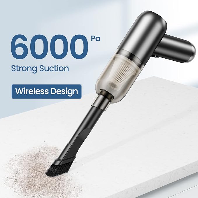 Portable Handheld Car Cordless Vacuum Cleaner - Image 2