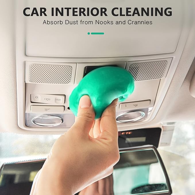 TICARVE 2Pack Cleaning Gel for Car Putty Car Slime Cleaning Car Detail Putty - Image 2