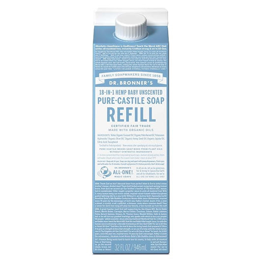 Dr. Bronner's Pure-Castile Liquid Soap Refill by DrBronners