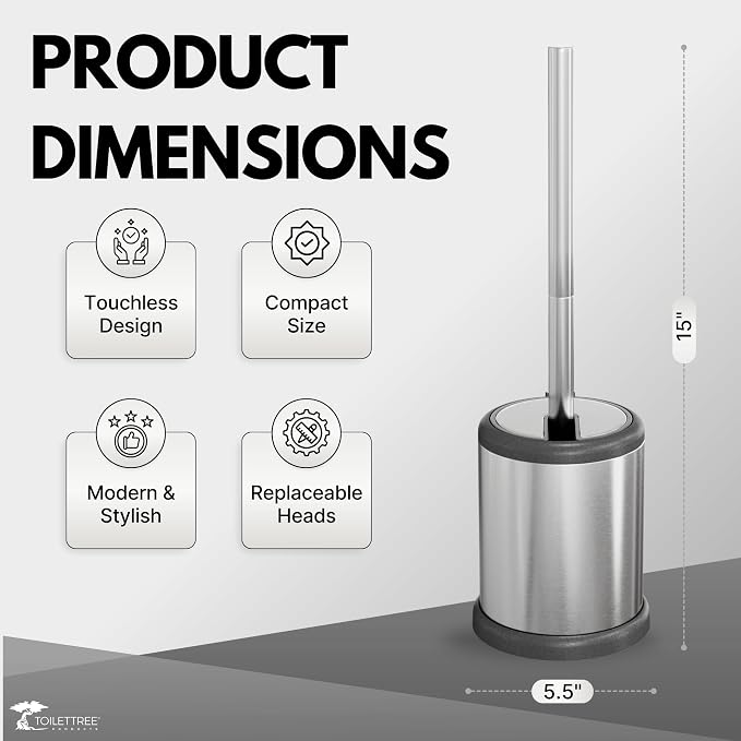 ToiletTree Products Deluxe Toilet Brush - Image 8