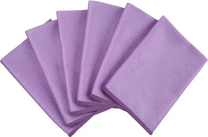 SINLAND Microfiber Glass Cleaning Cloth, Lint Free Cleaning Cloths - Image 8
