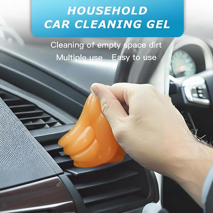 Car Cleaning Gel, Reusable Car Cleaning Putty - Image 2